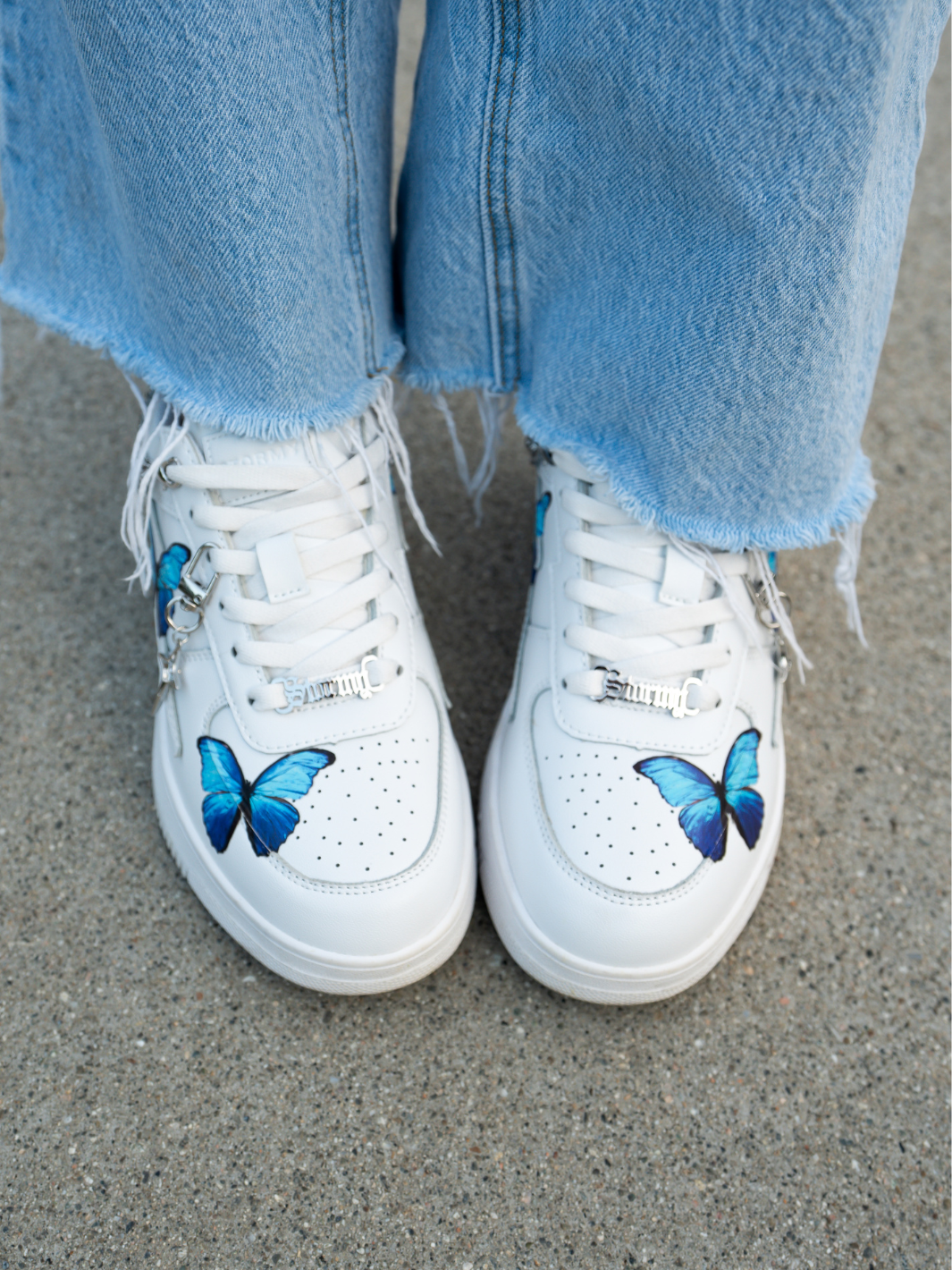 Chaussure - Blue Butterfly