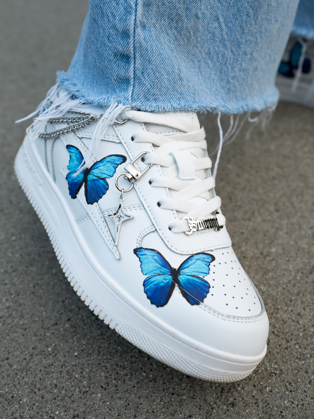 Chaussure - Blue Butterfly