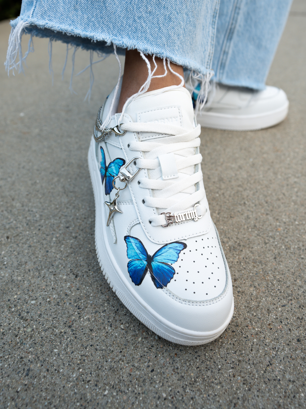 Chaussure - Blue Butterfly