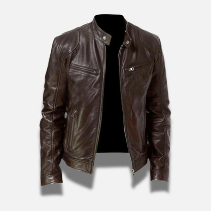 Noah™ - Veste en cuir intemporelle