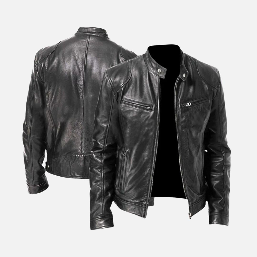 Noah™ - Veste en cuir intemporelle