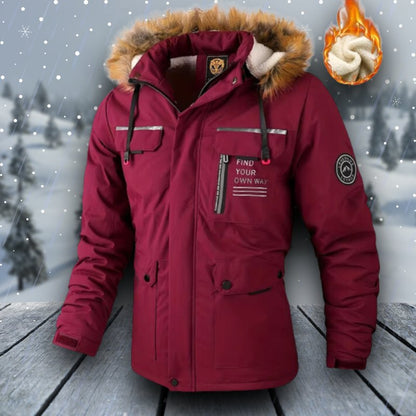 ArcticWolf™ | Veste d'hiver chaude à capuche