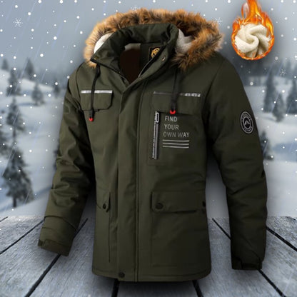 ArcticWolf™ | Veste d'hiver chaude à capuche